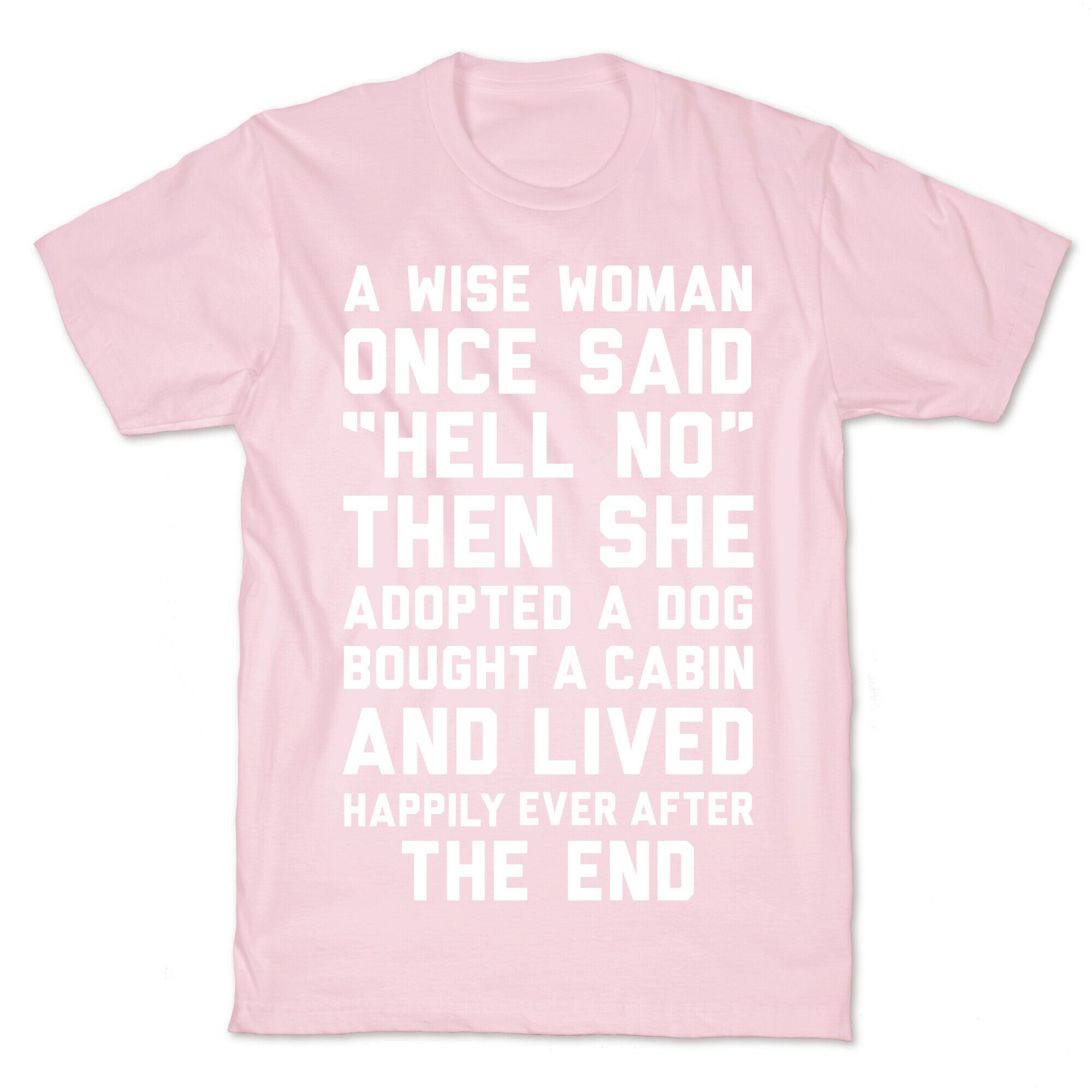 A Wise Woman Once Said Hell No T-Shirt